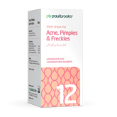 Combination Number 12 Drops for Acne, Pimples and Freckles Price In Pakistan